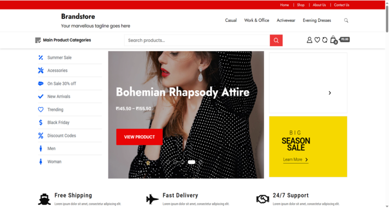 Starting Work on a New E-Commerce Website