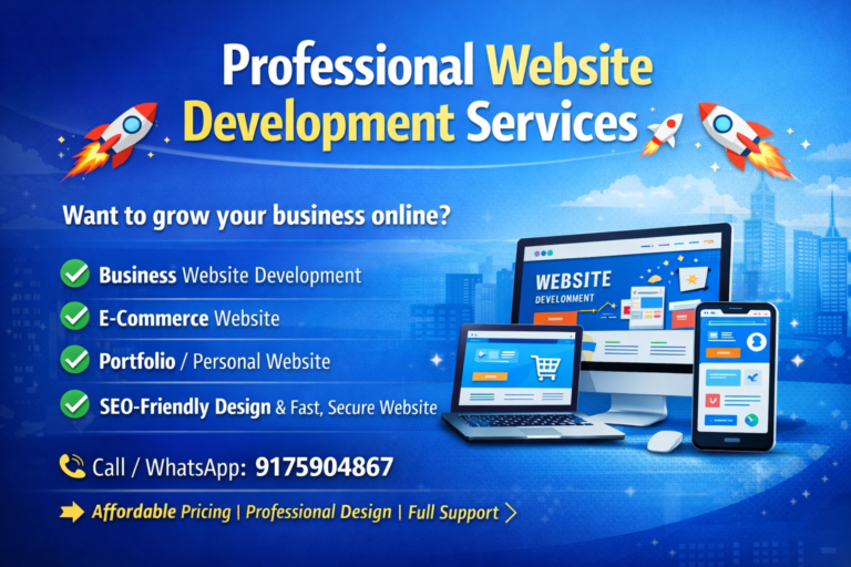Professional Website Development Services Pune