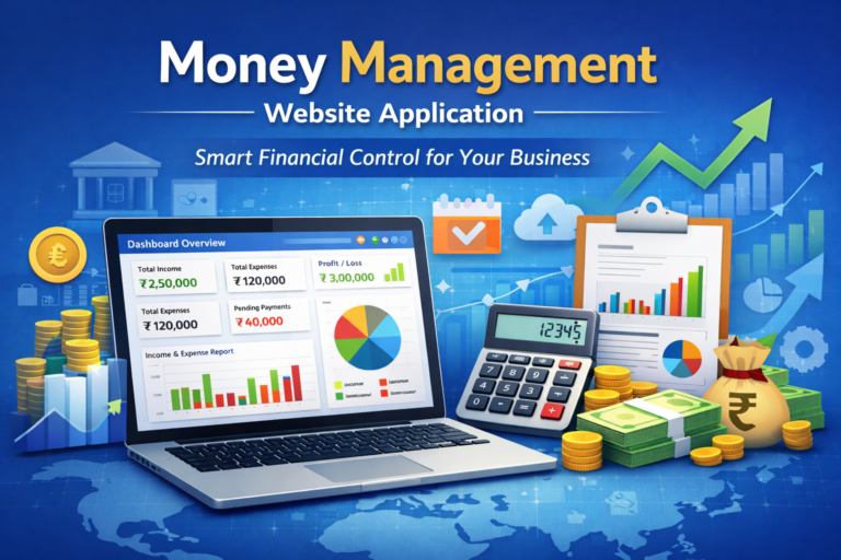 Money Management Website Application – Smart Financial Control for Your Business